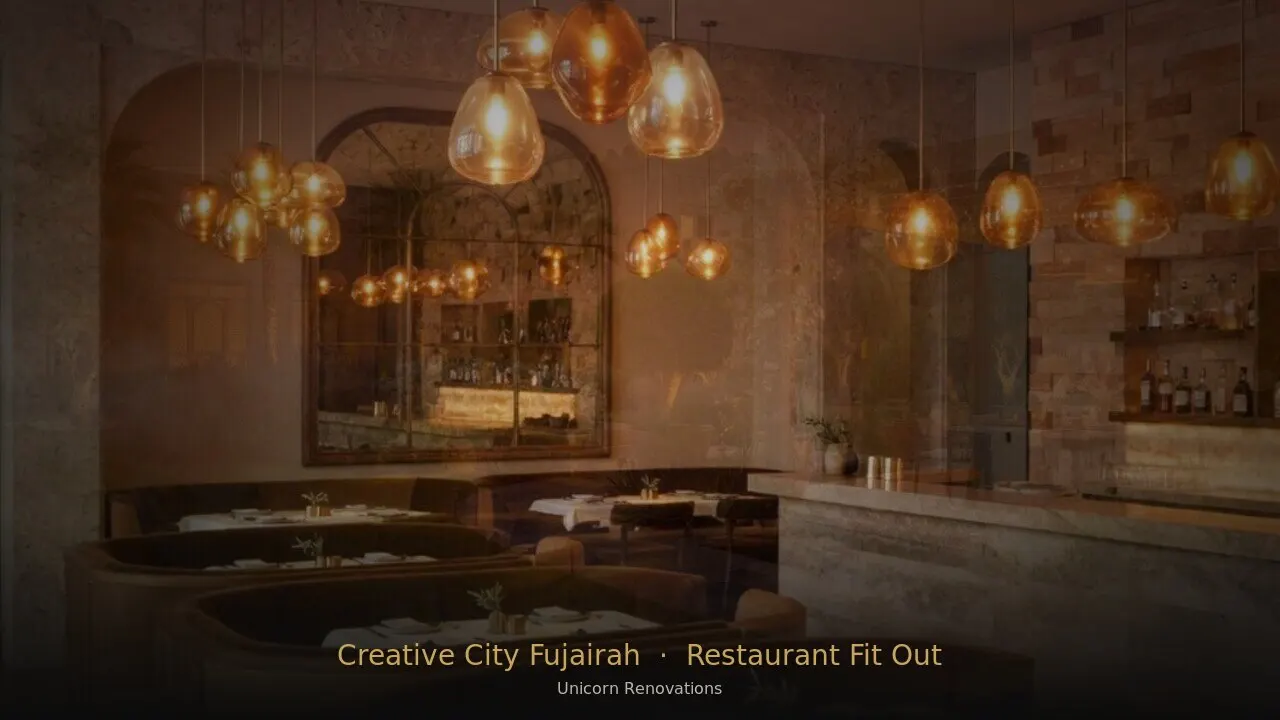 Restaurant Fit-Out in Creative City Fujairah
