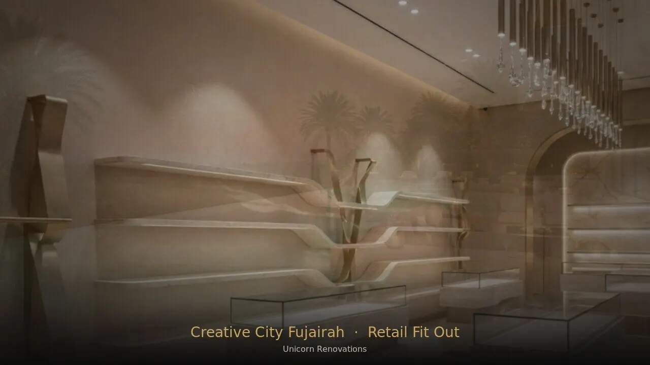 Retail Fit-Out in Creative City Fujairah