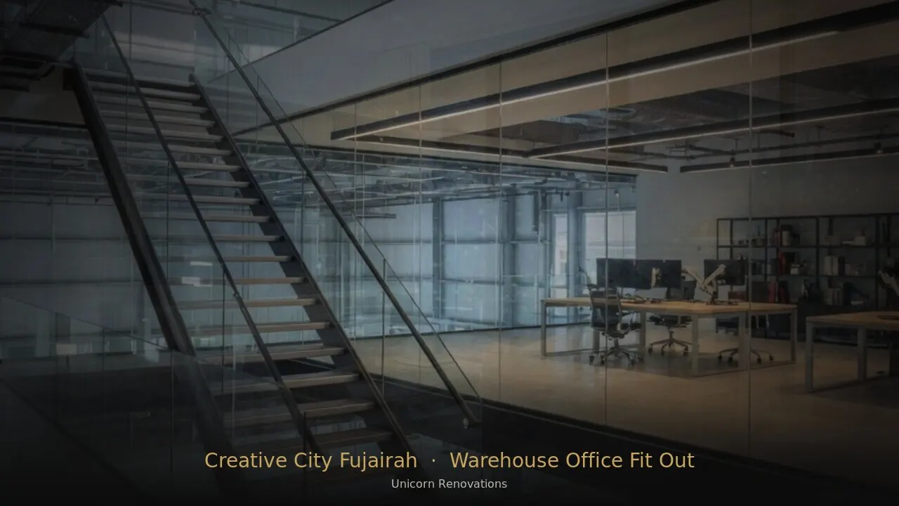 Warehouse Office Fit-Out in Creative City Fujairah