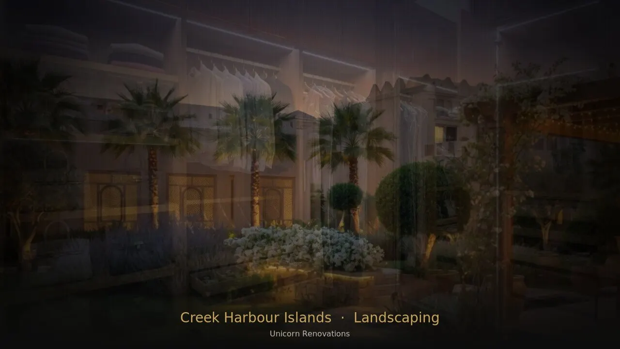 Landscaping in Creek Harbour Islands