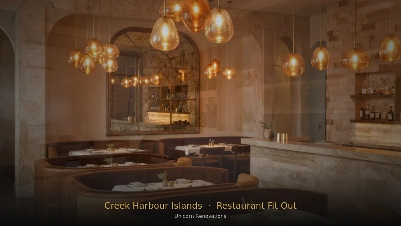 Restaurant Fit-Out in Creek Harbour Islands