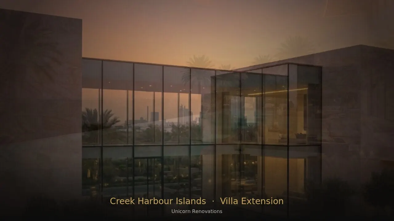 Villa Extension in Creek Harbour Islands