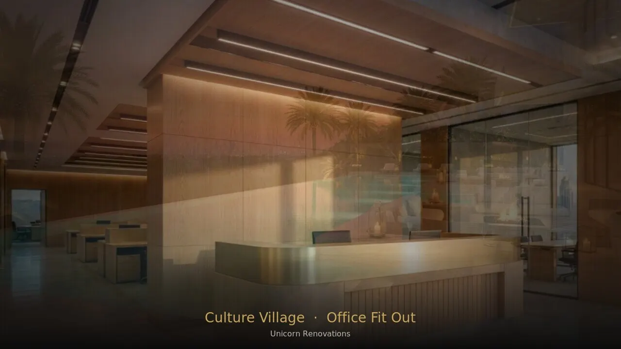 Office Fit-Out in Culture Village — Unicorn Renovations