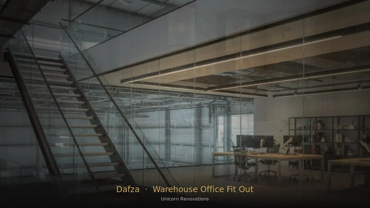 Warehouse Office Fit-Out in Dubai Airport Freezone