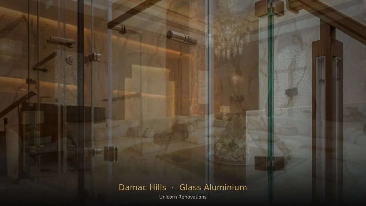 Glass & Aluminium Works in Damac Hills
