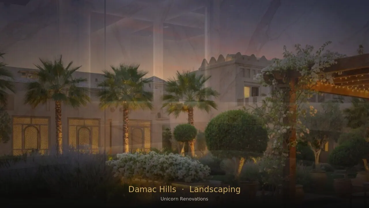Landscaping in Damac Hills