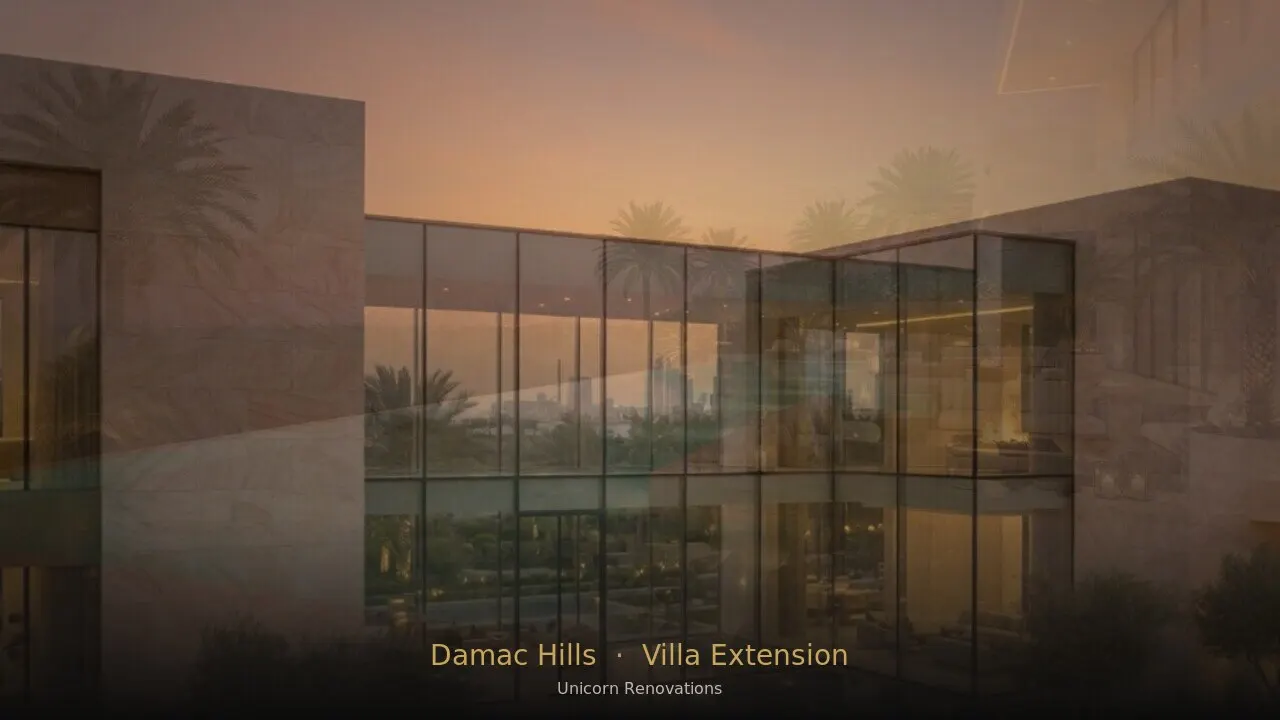 Villa Extension in Damac Hills