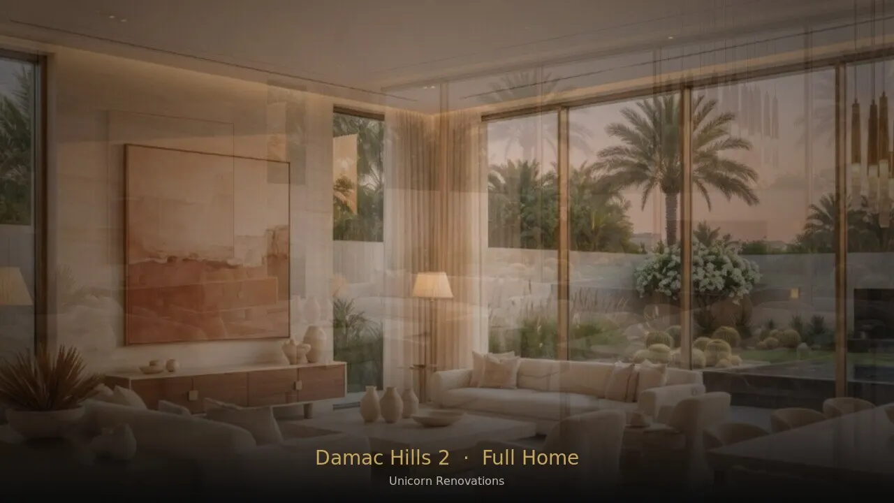 Full Home Renovation in Damac Hills 2