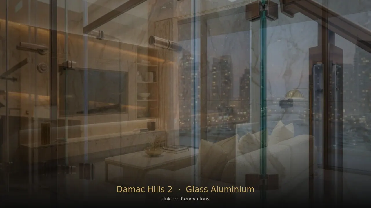 Glass & Aluminium Works in Damac Hills 2