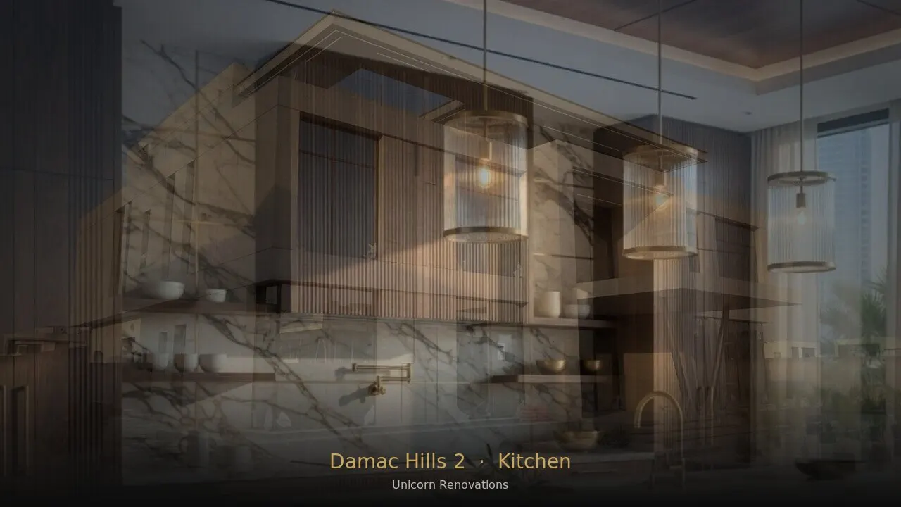 Kitchen Renovation in Damac Hills 2