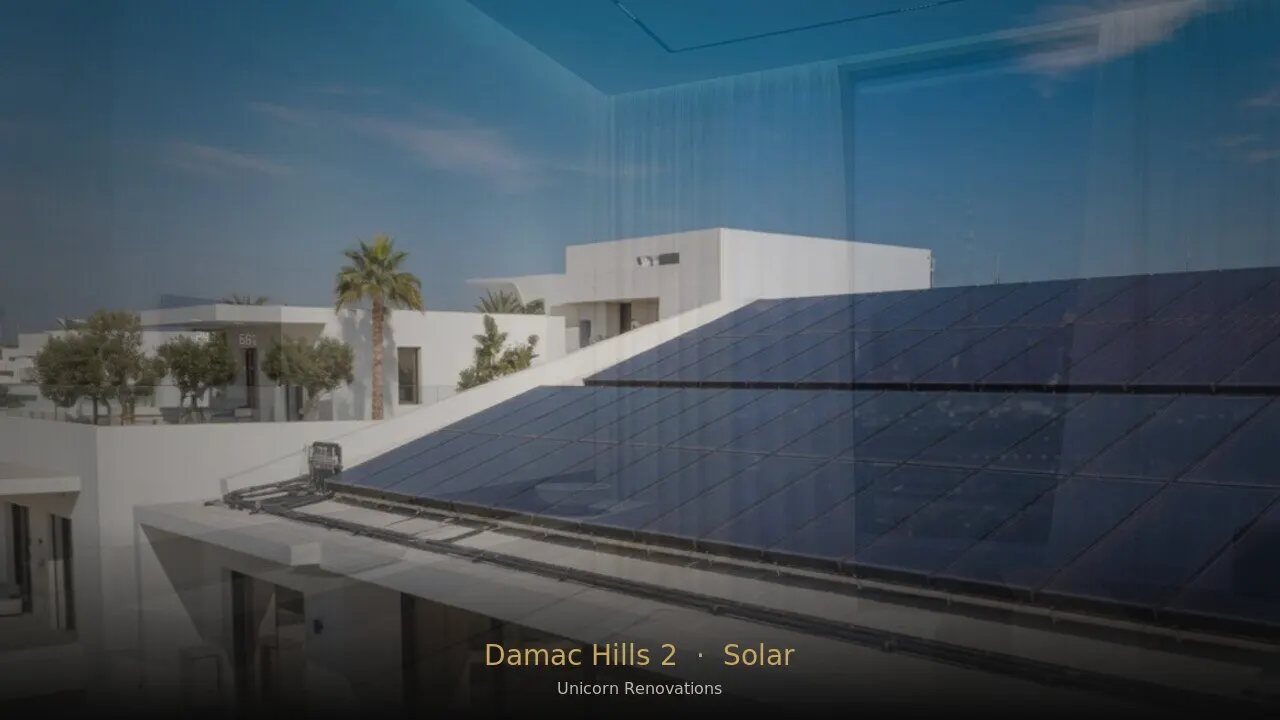 Solar Solutions in Damac Hills 2