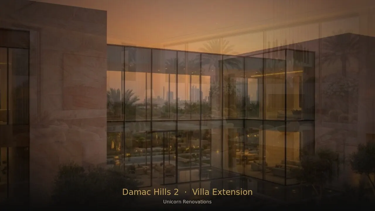 Villa Extension in Damac Hills 2