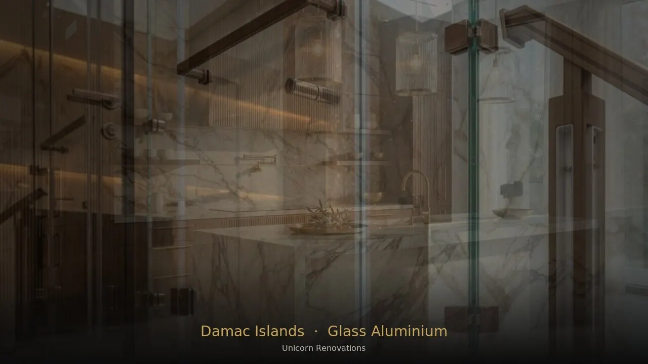 Glass & Aluminium Works in Damac Islands