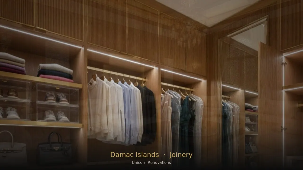 Joinery & Cabinetry in Damac Islands — Unicorn Renovations