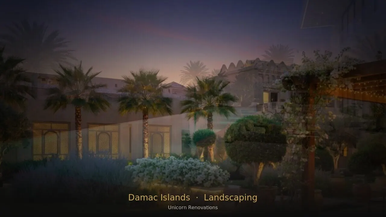 Landscaping in Damac Islands