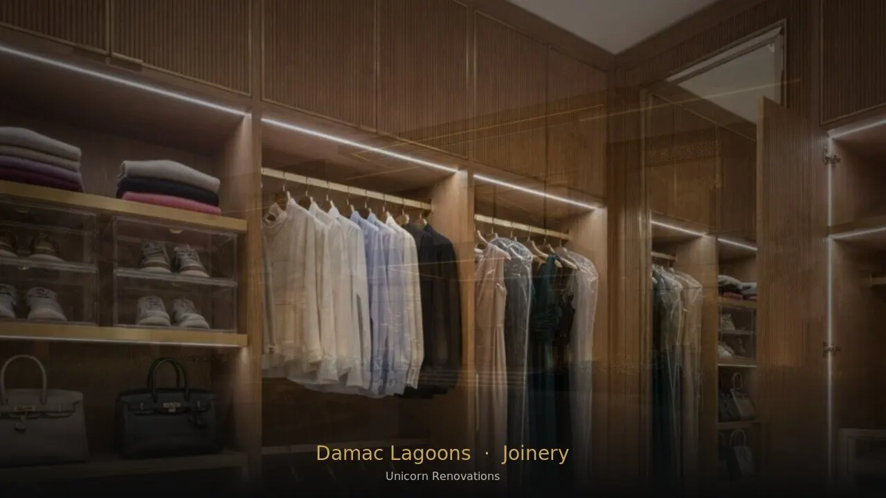 Joinery & Cabinetry in Damac Lagoons — Unicorn Renovations