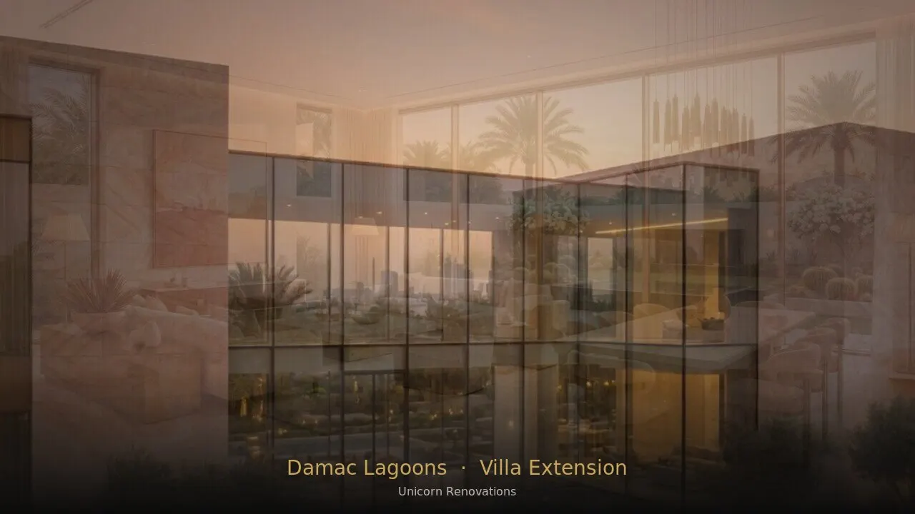 Villa Extension in Damac Lagoons