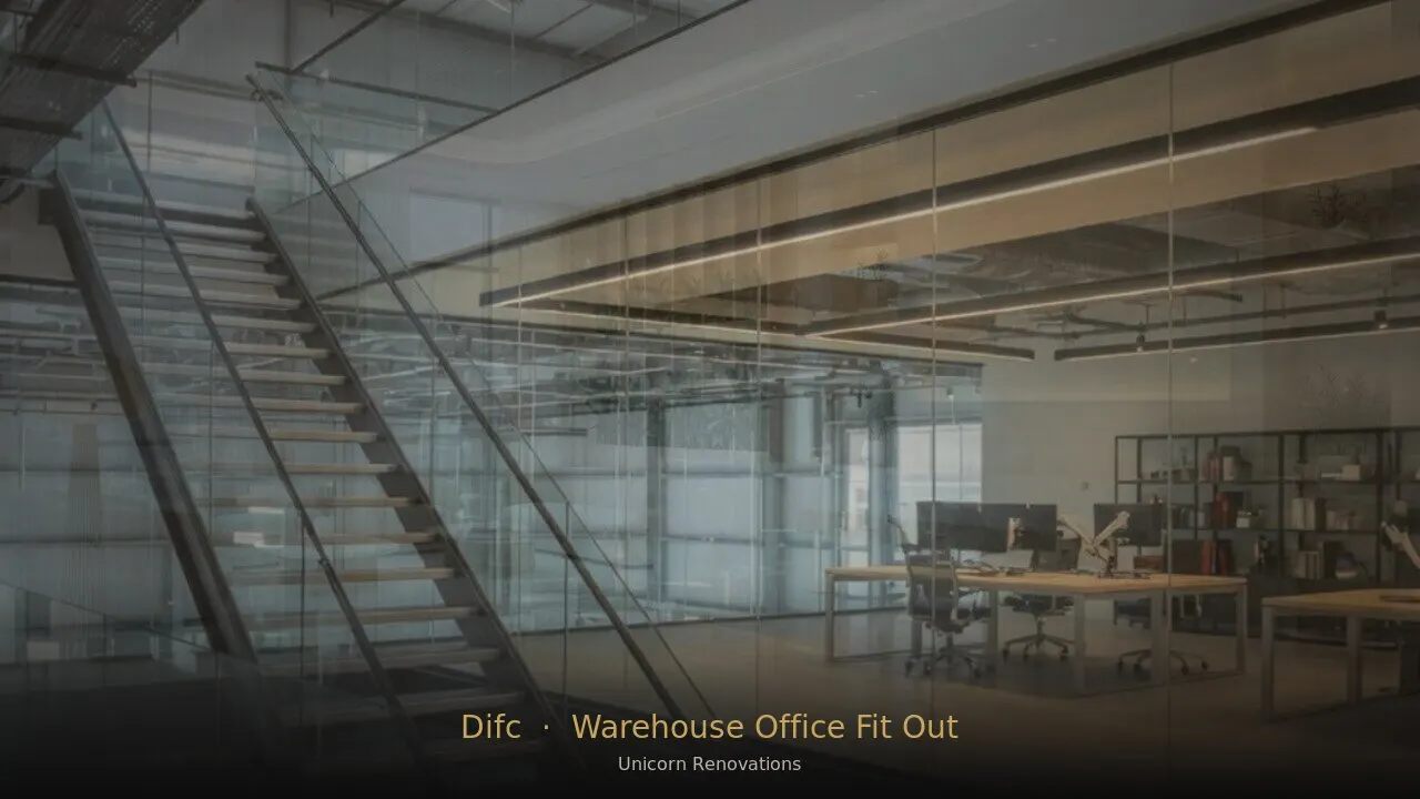 Warehouse Office Fit-Out in DIFC
