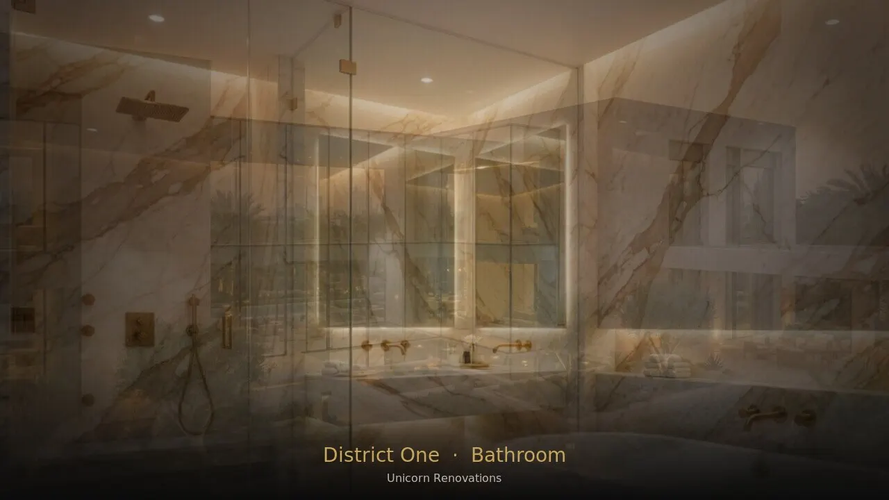 Bathroom Renovation in District One