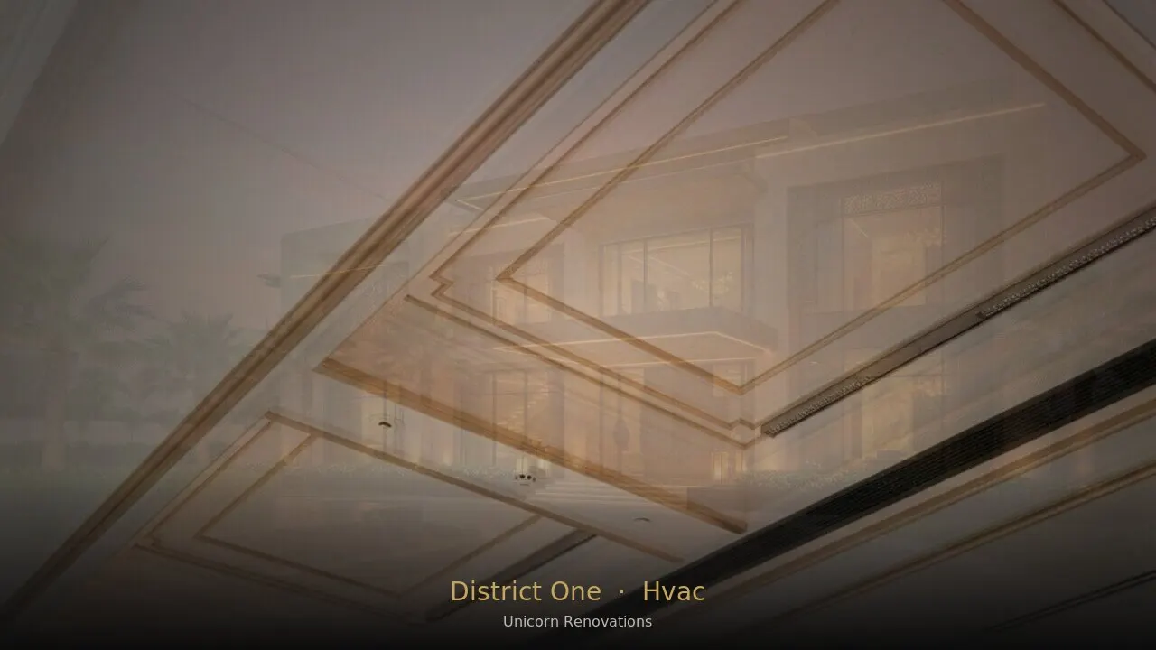 HVAC Installation in District One — Unicorn Renovations