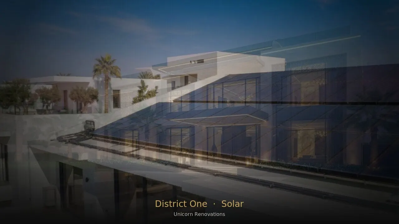 Solar Solutions in District One — Unicorn Renovations
