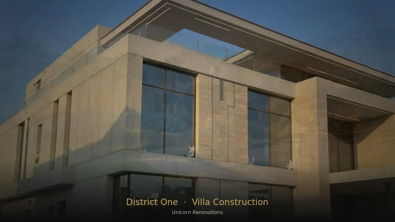 Villa Construction in District One