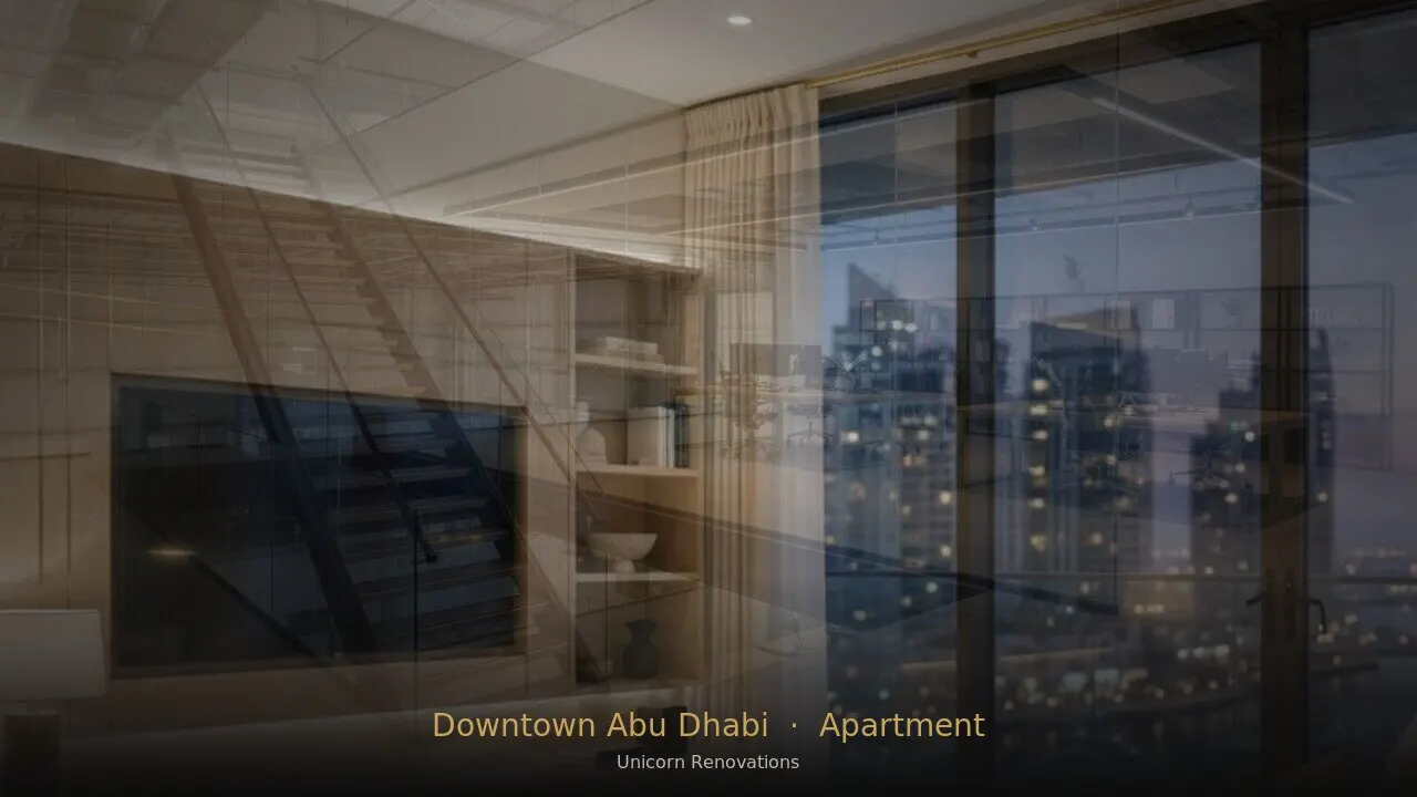 Apartment Renovation in Downtown Abu Dhabi