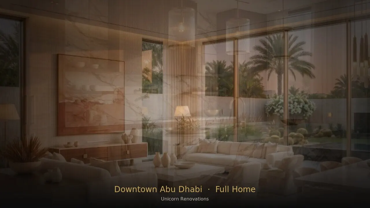 Full Home Renovation in Downtown Abu Dhabi
