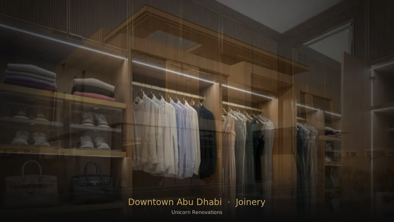 Joinery & Cabinetry in Downtown Abu Dhabi