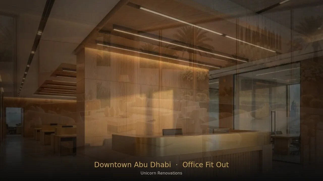 Office Fit-Out in Downtown Abu Dhabi