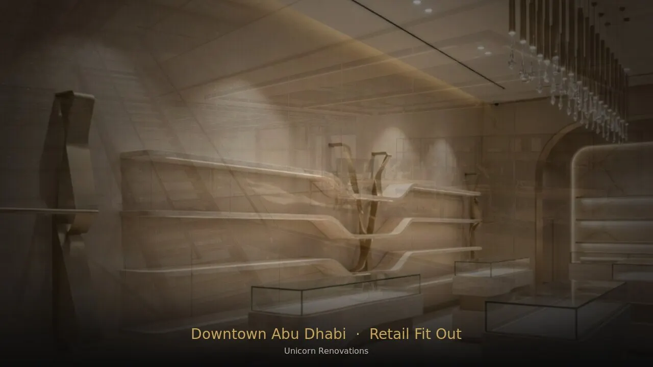 Retail Fit-Out in Downtown Abu Dhabi