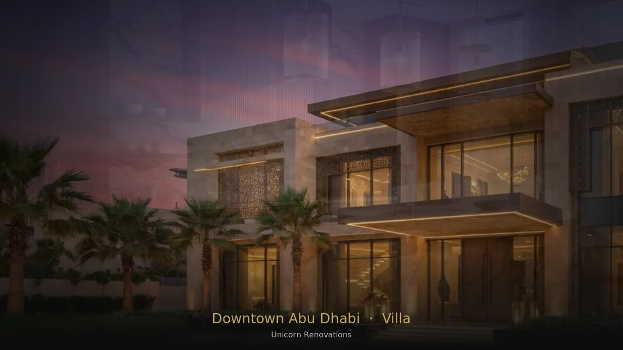 Villa Renovation in Downtown Abu Dhabi