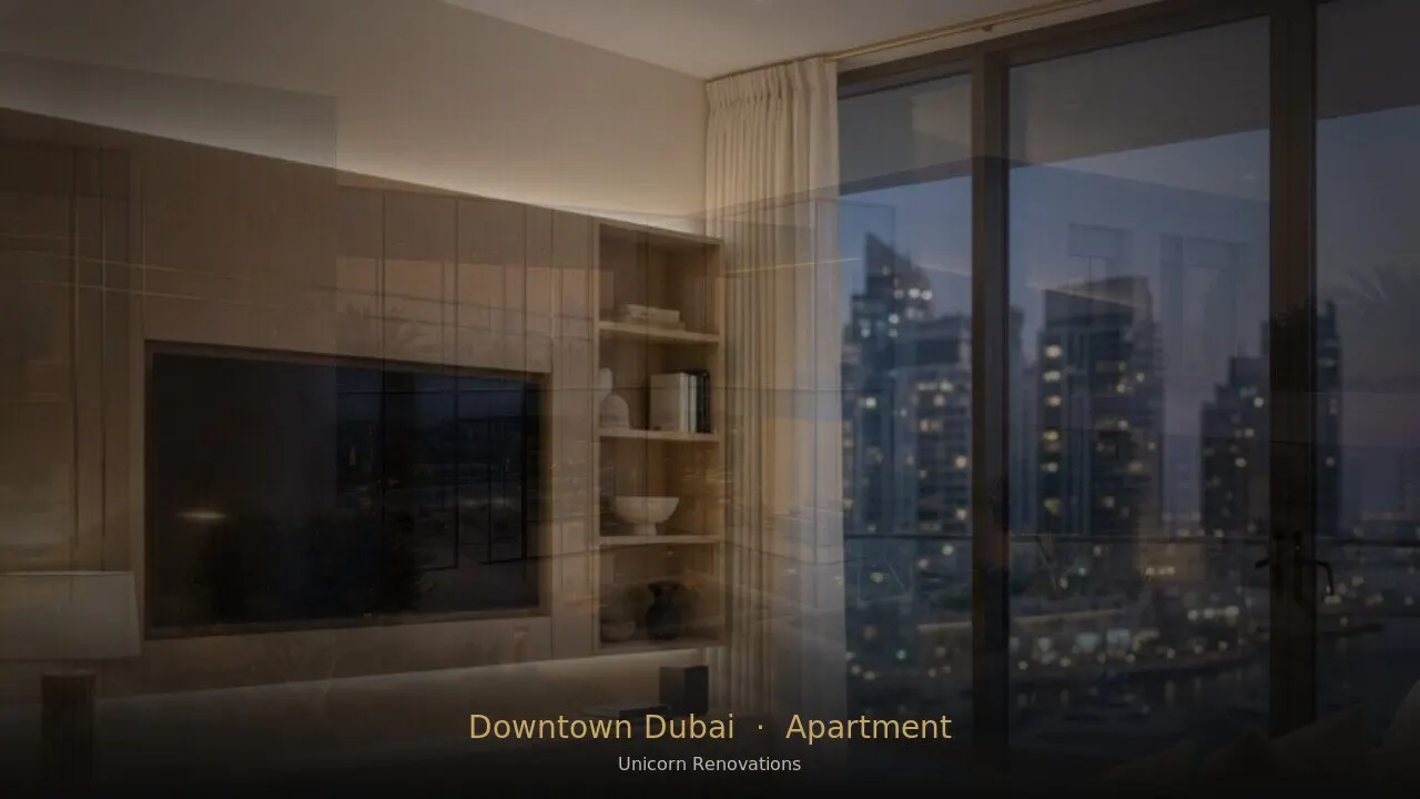Apartment Renovation in Downtown Dubai