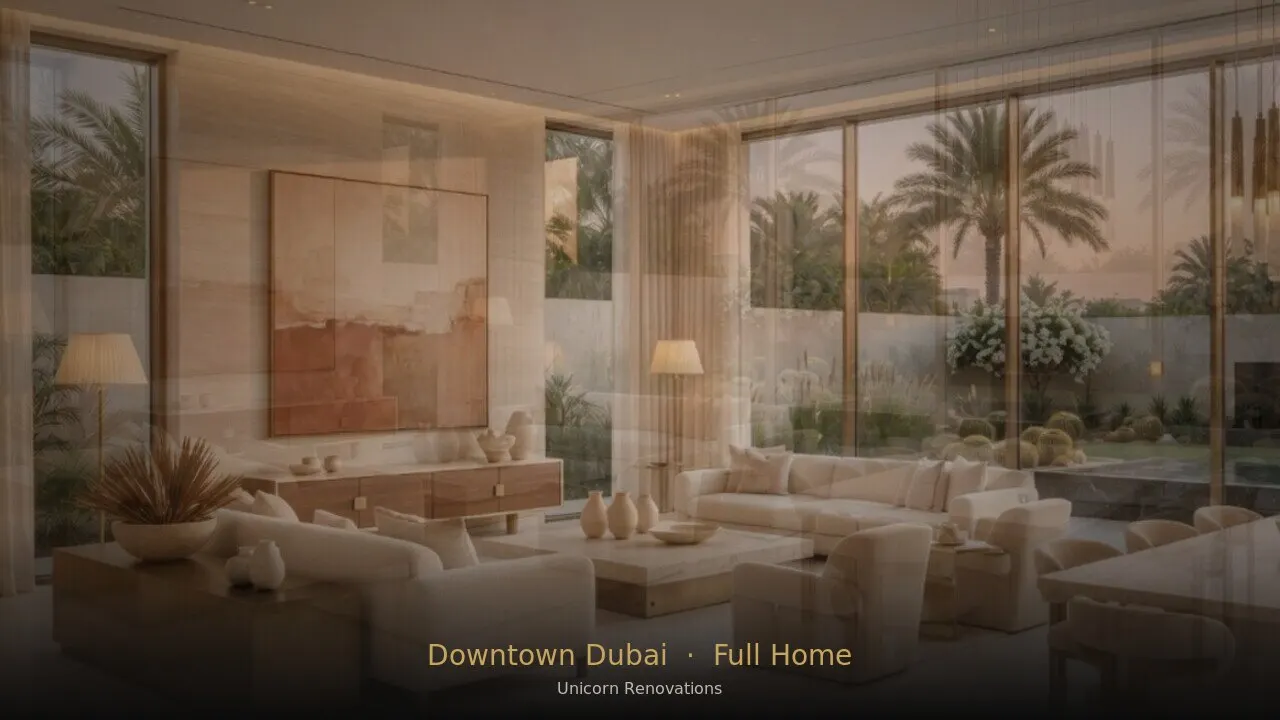 Full Home Renovation in Downtown Dubai