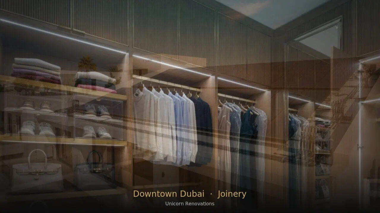 Joinery & Cabinetry in Downtown Dubai
