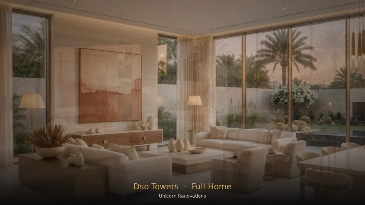 Full Home Renovation in DSO Towers