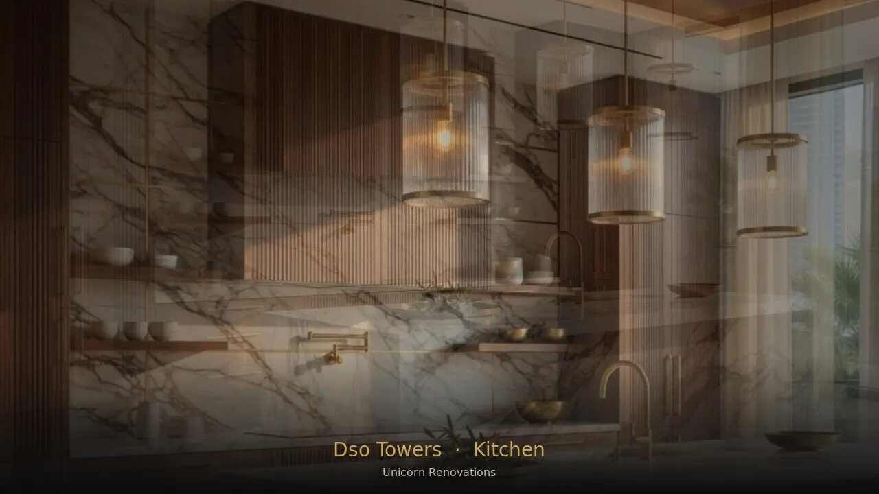 Kitchen Renovation in DSO Towers — Unicorn Renovations