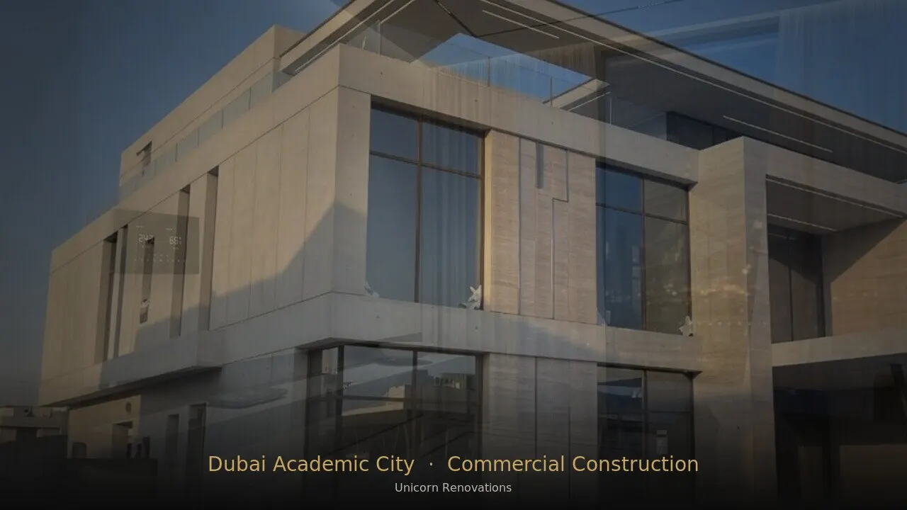 Commercial Construction in Dubai Academic City — Unicorn Renovations