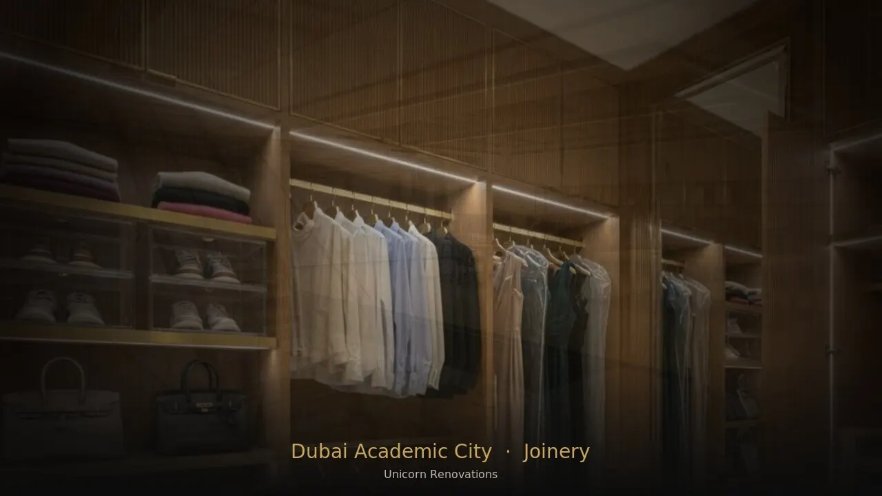 Joinery & Cabinetry in Dubai Academic City — Unicorn Renovations