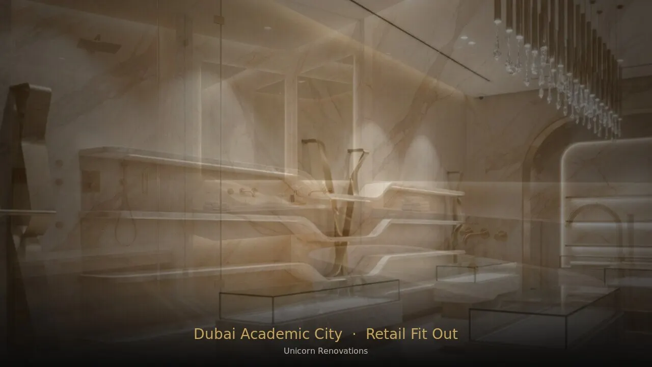 Retail Fit-Out in Dubai Academic City — Unicorn Renovations