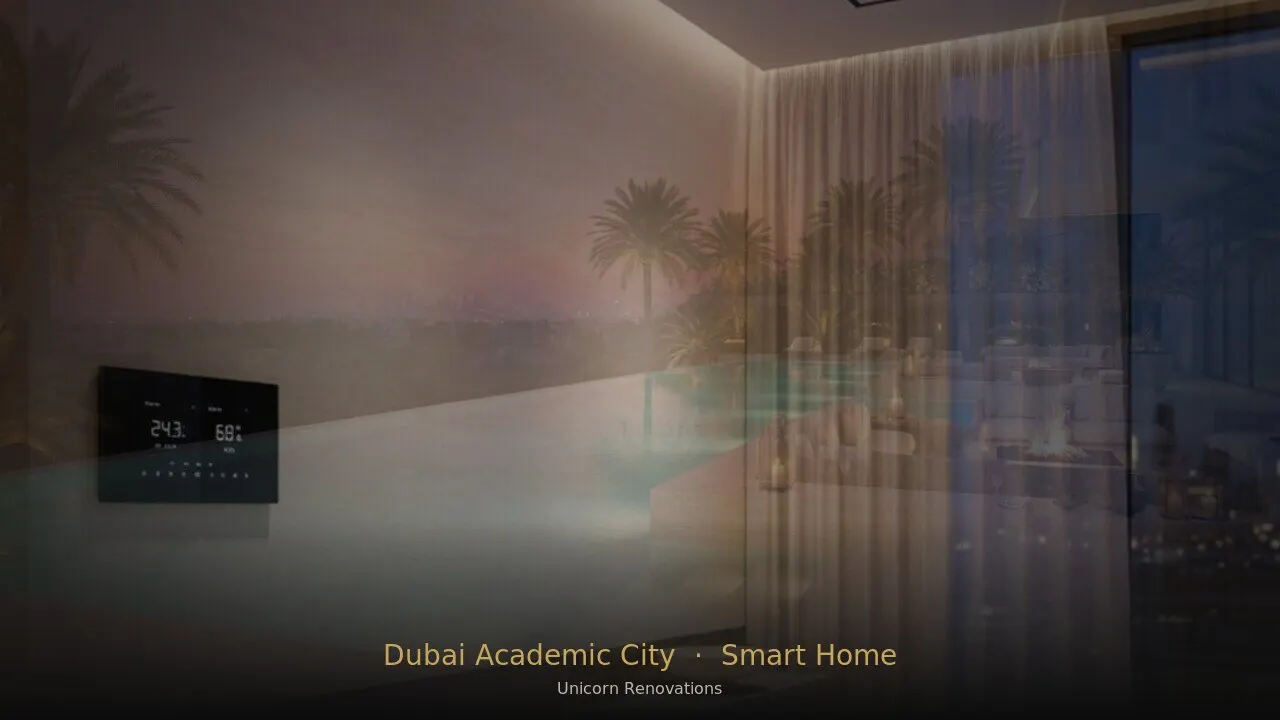 Smart Home in Dubai Academic City — Unicorn Renovations