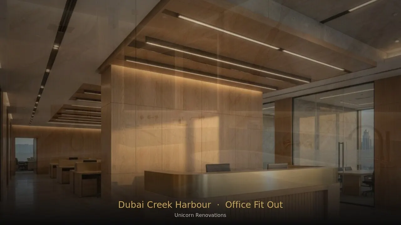 Office Fit-Out in Dubai Creek Harbour