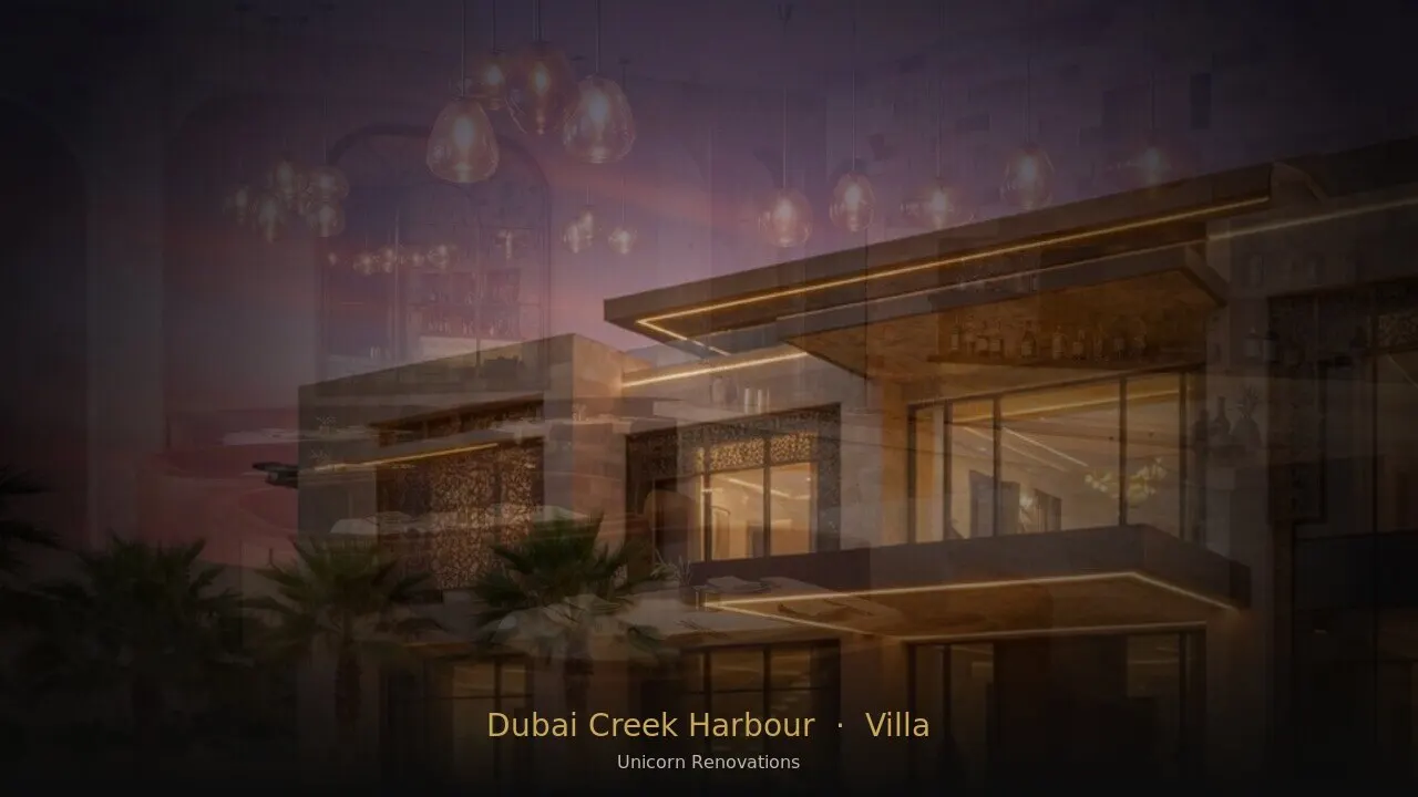 Villa Renovation in Dubai Creek Harbour