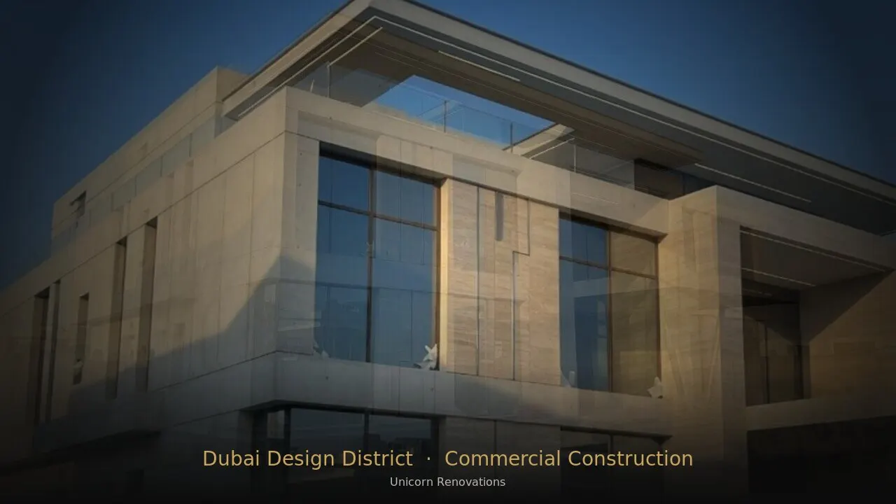 Commercial Construction in Dubai Design District