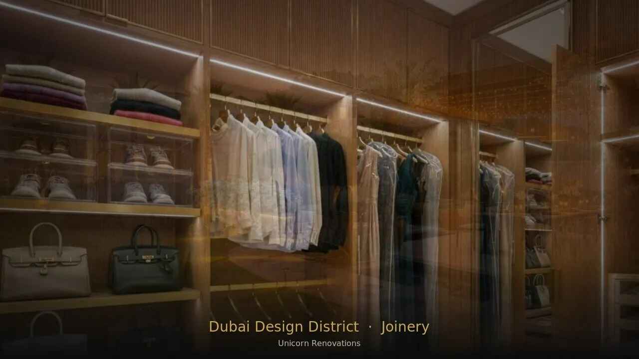 Joinery & Cabinetry in Dubai Design District