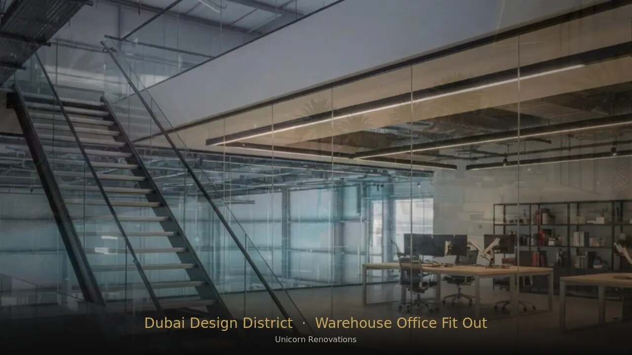 Warehouse Office Fit-Out in Dubai Design District