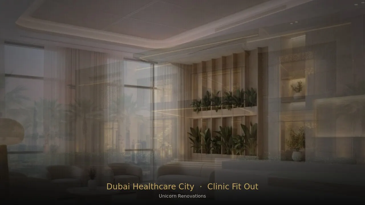 Clinic Fit-Out in Dubai Healthcare City — Unicorn Renovations