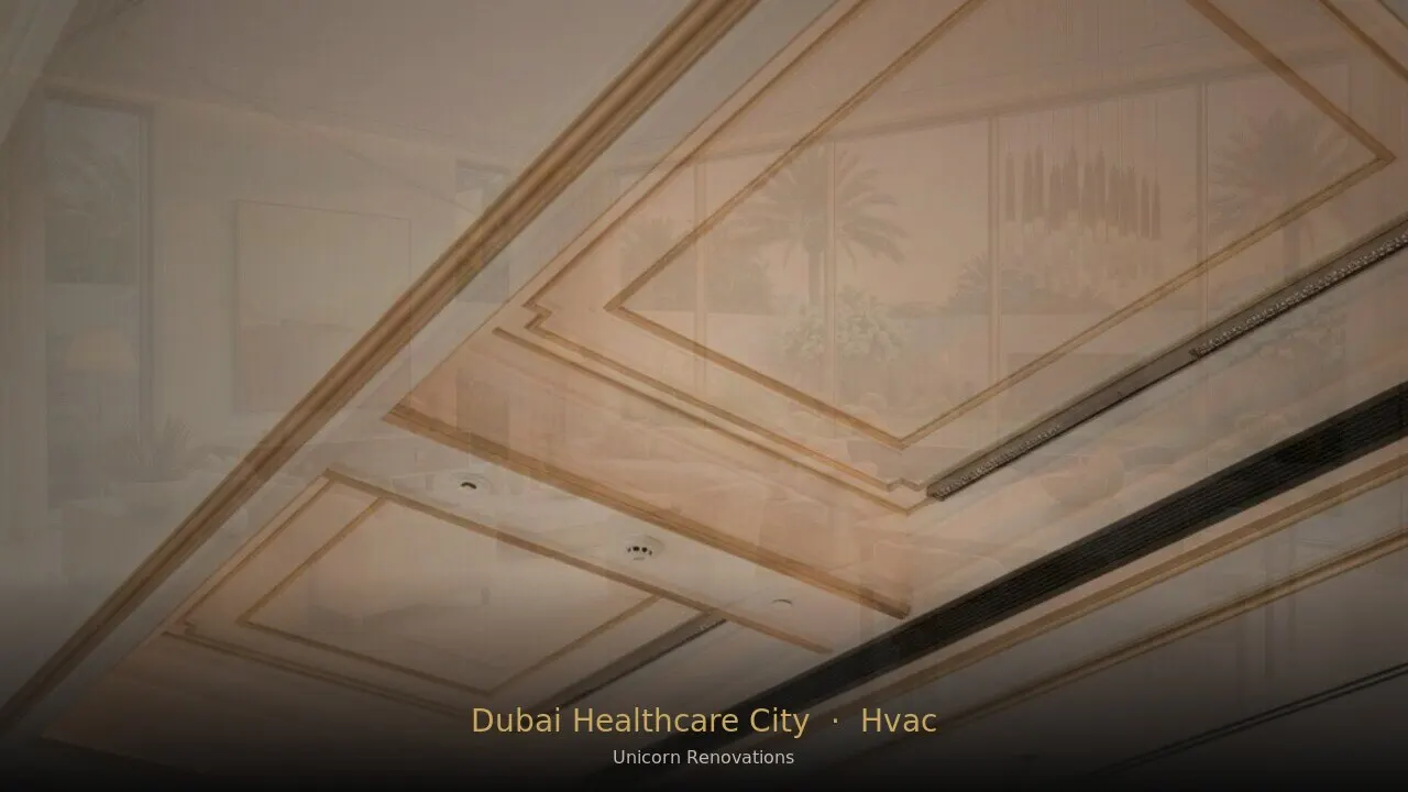 HVAC Installation in Dubai Healthcare City — Unicorn Renovations