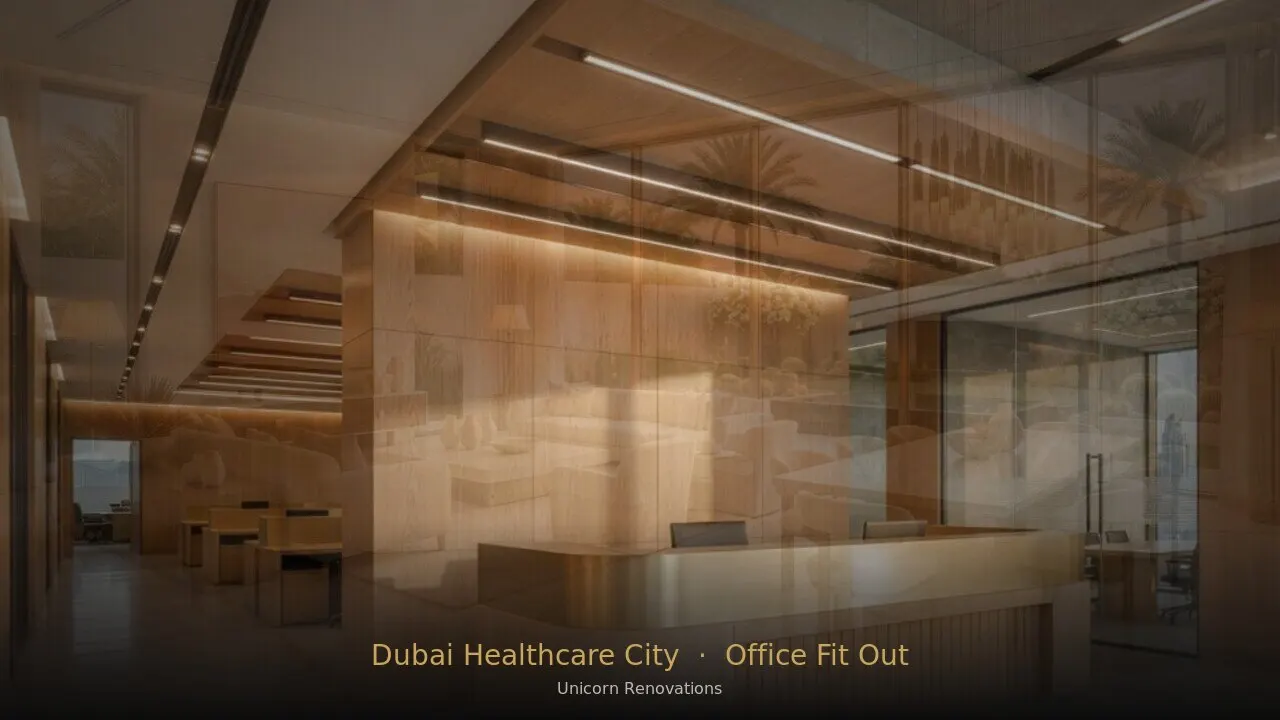 Office Fit-Out in Dubai Healthcare City — Unicorn Renovations