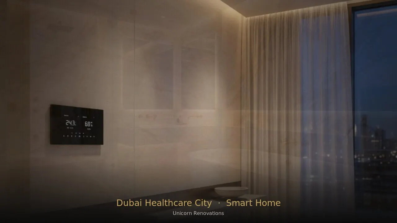 Smart Home in Dubai Healthcare City — Unicorn Renovations